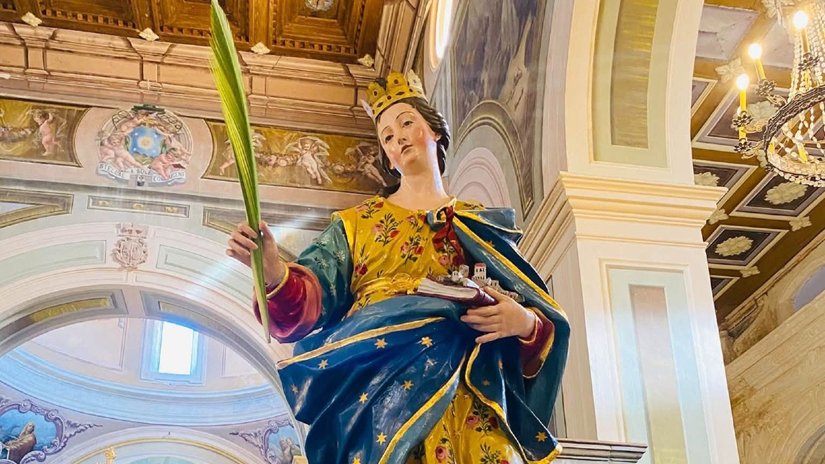 Santa Severina, iniziato il triduo in onore di Sant’Anastasia: il 29 ottobre la solennità - Foto: Redazione 