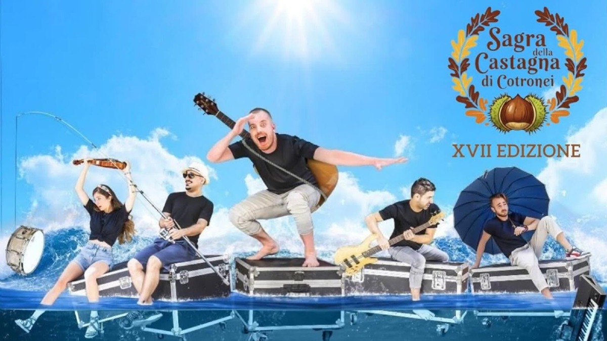 Cotronei, arriva la musica dei Villazuk per la Sagra della Castagna - Foto Locandina Ufficiale 