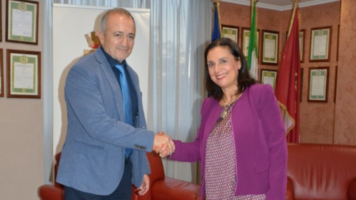Vibo Valentia, il questore Ruperti incontra la nuova direttrice del carcere Angela Sciavicco - Foto: Uff. Stampa Questura di Vibo Valentia