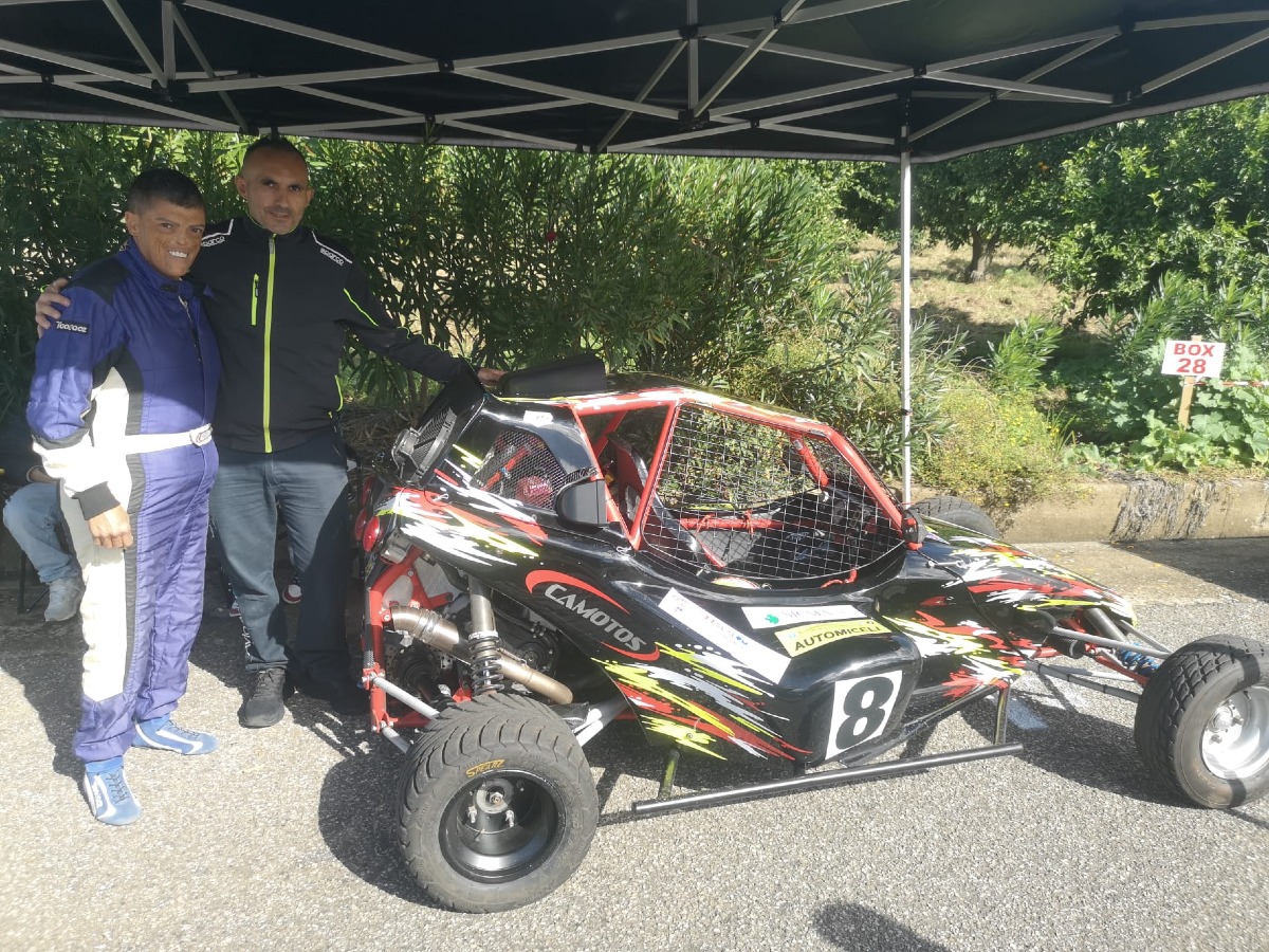 Luca Miceli debutta nel Kart Cross allo Slalom di Curinga - Foto Uff Stampa Fight Club 