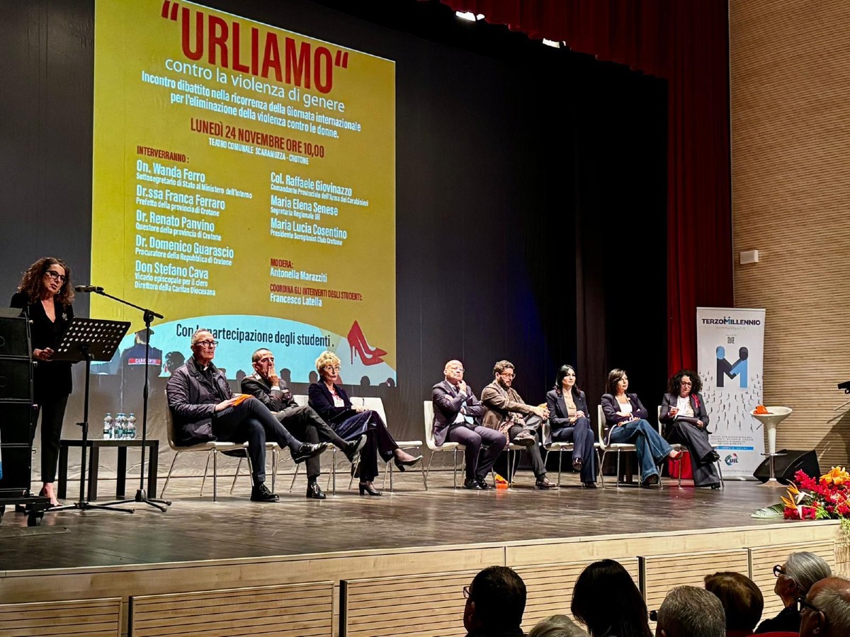 Soroptimist Crotone, “Urliamo” tra i migliori progetti europei contro la violenza