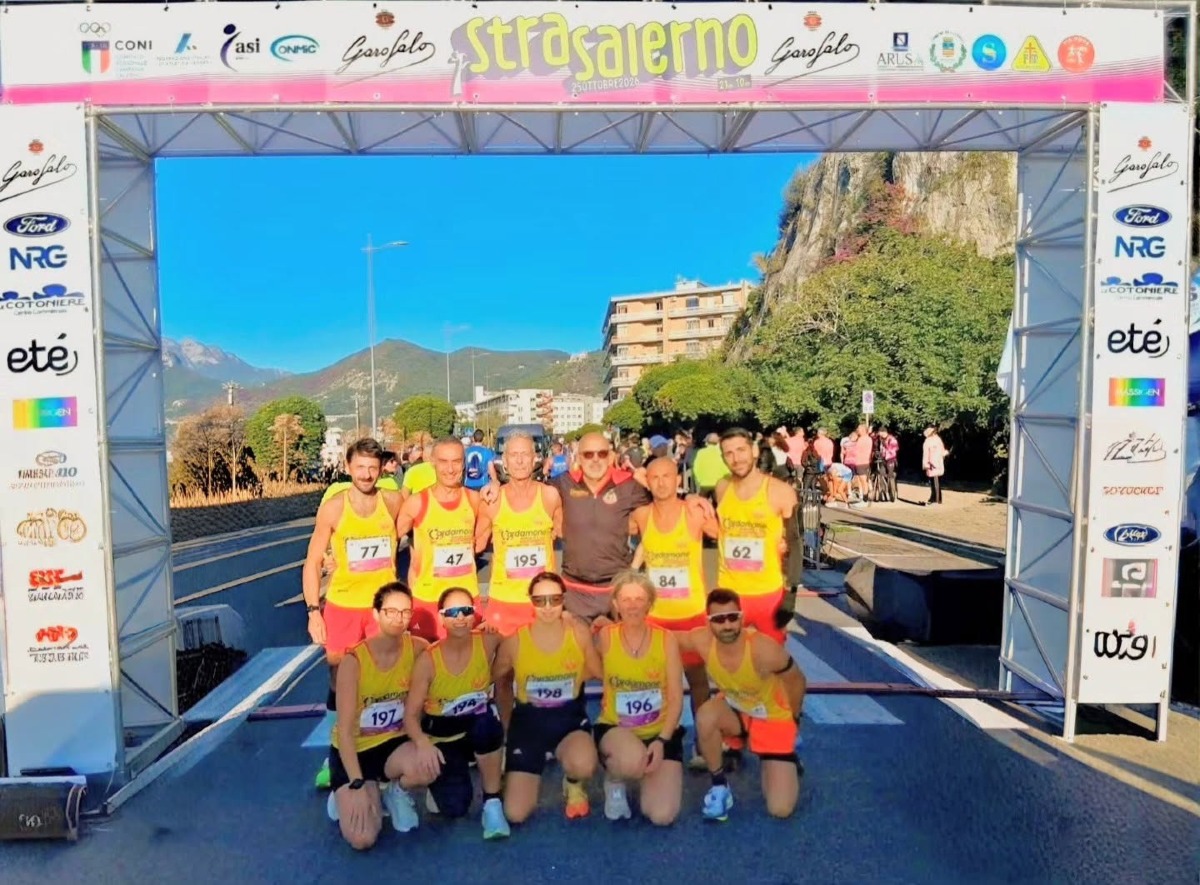 Run for Catanzaro protagonista tra Salerno, Torino e Rende: risultati e piazzamenti per gli atleti giallorossi - Foto: Uff. Stampa Run For Catanzaro