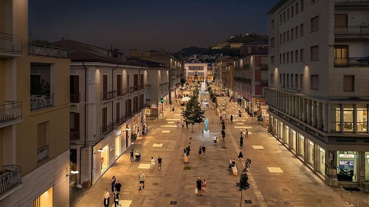 Cosenza, 1,39 milioni per rinnovare l’illuminazione di corso Mazzini - Foto Uff Stampa Comune di Cosenza