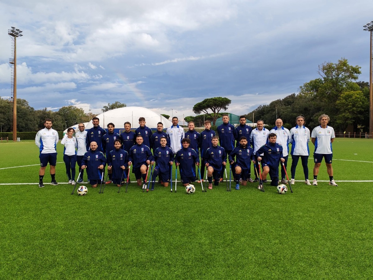 Calcio amputati, il paolano Francesco Ramunno guida gli Azzurri verso il Mondiale - Foto Uff. Stampa Comune di Paola 