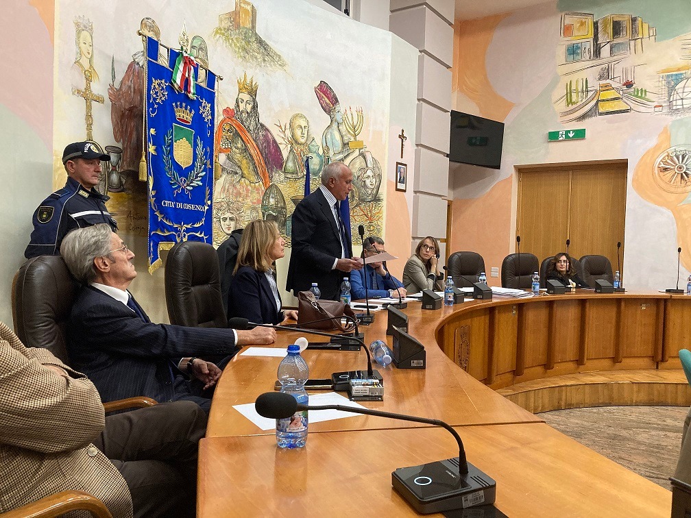 Cosenza - Il Consiglio comunale approva la variazione di bilancio - Foto: Ufficio stampa Comune di Cosenza 