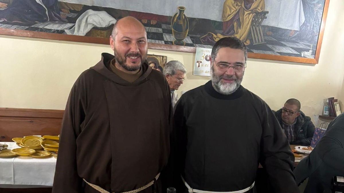 Lamezia - Trent’anni di sacerdozio per frate Giovanni Loria, festa al convento - Foto Uff. Stampa Santuario S. Antonio Di Padova Lamezia Terme