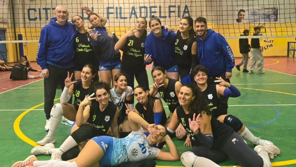 Stella Azzurra Catanzaro, vittoria netta a Filadelfia: 3-0 nella seconda giornata - Foto: Uff. Stampa Stelle Azzurre Catanzaro