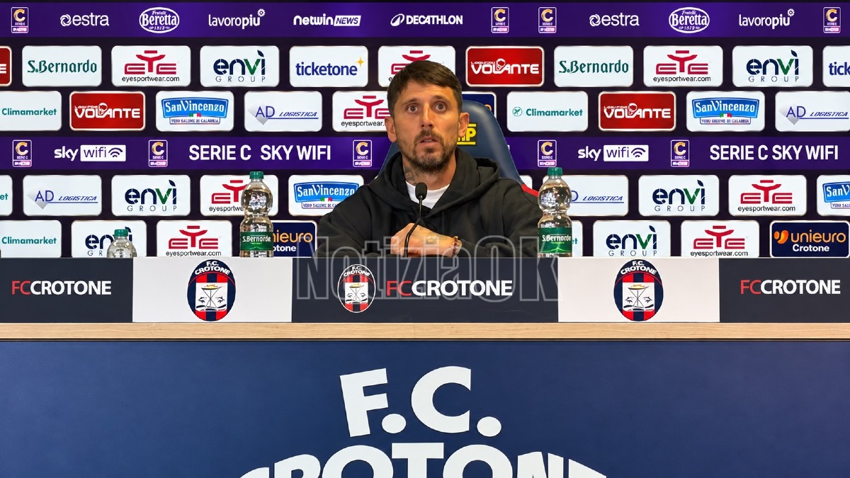 Greco non cerca alibi: «Il Crotone sarà padrone del proprio destino» - foto redazione