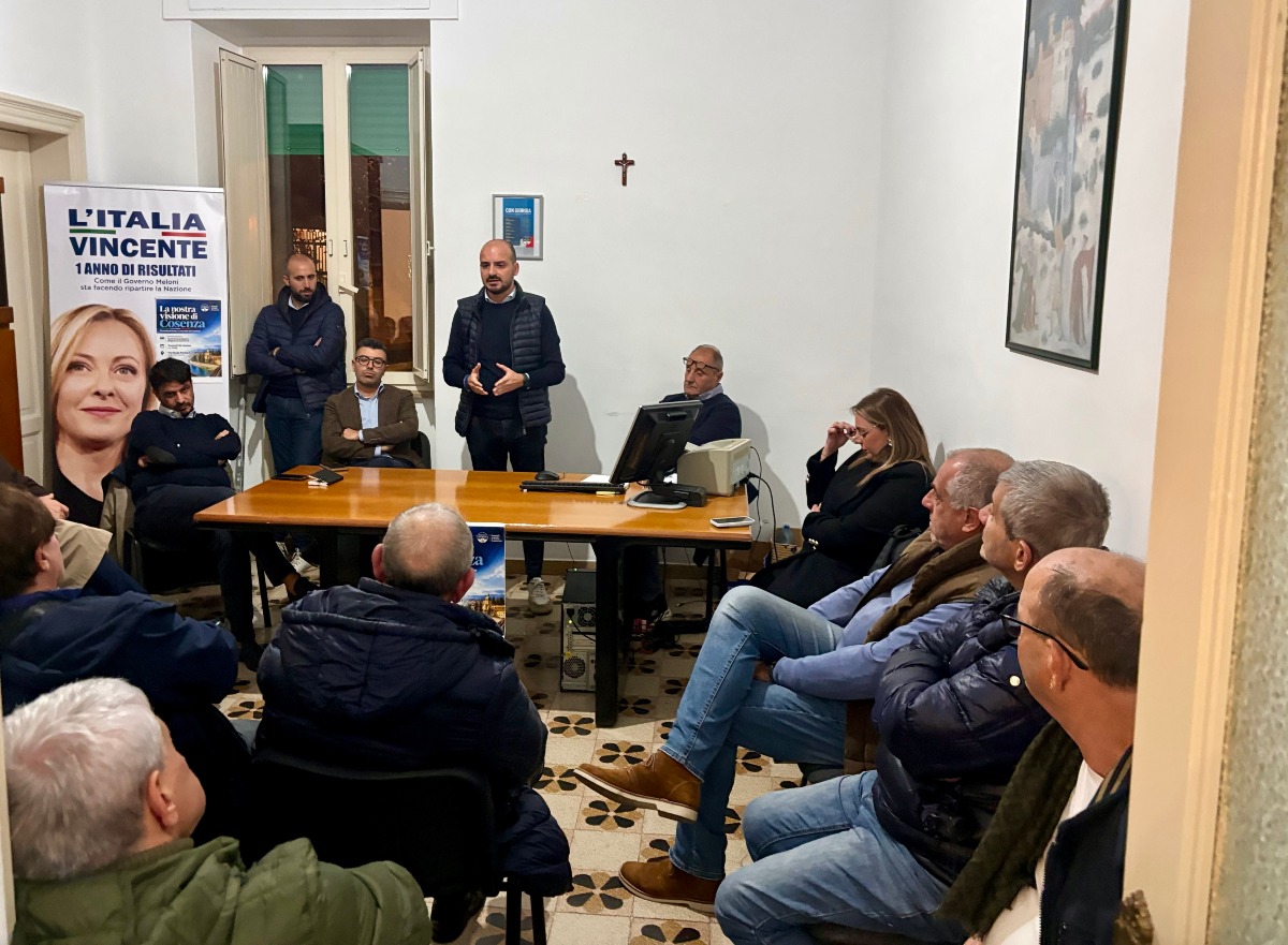 Fratelli d’Italia avvia il confronto sul futuro di Cosenza: Spadafora proposto sindaco - Foto Uff. Stampa Fratelli d'italia Cosenza
