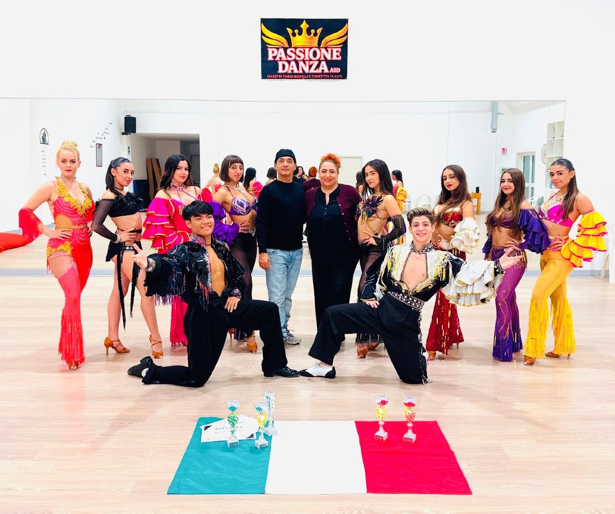 Danze caraibiche, Passione Danza Catanzaro conquista 5 finali e 7 semifinali mondiali ad Alicante -  Foto Uff. Stampa Passione Danza Catanzaro 