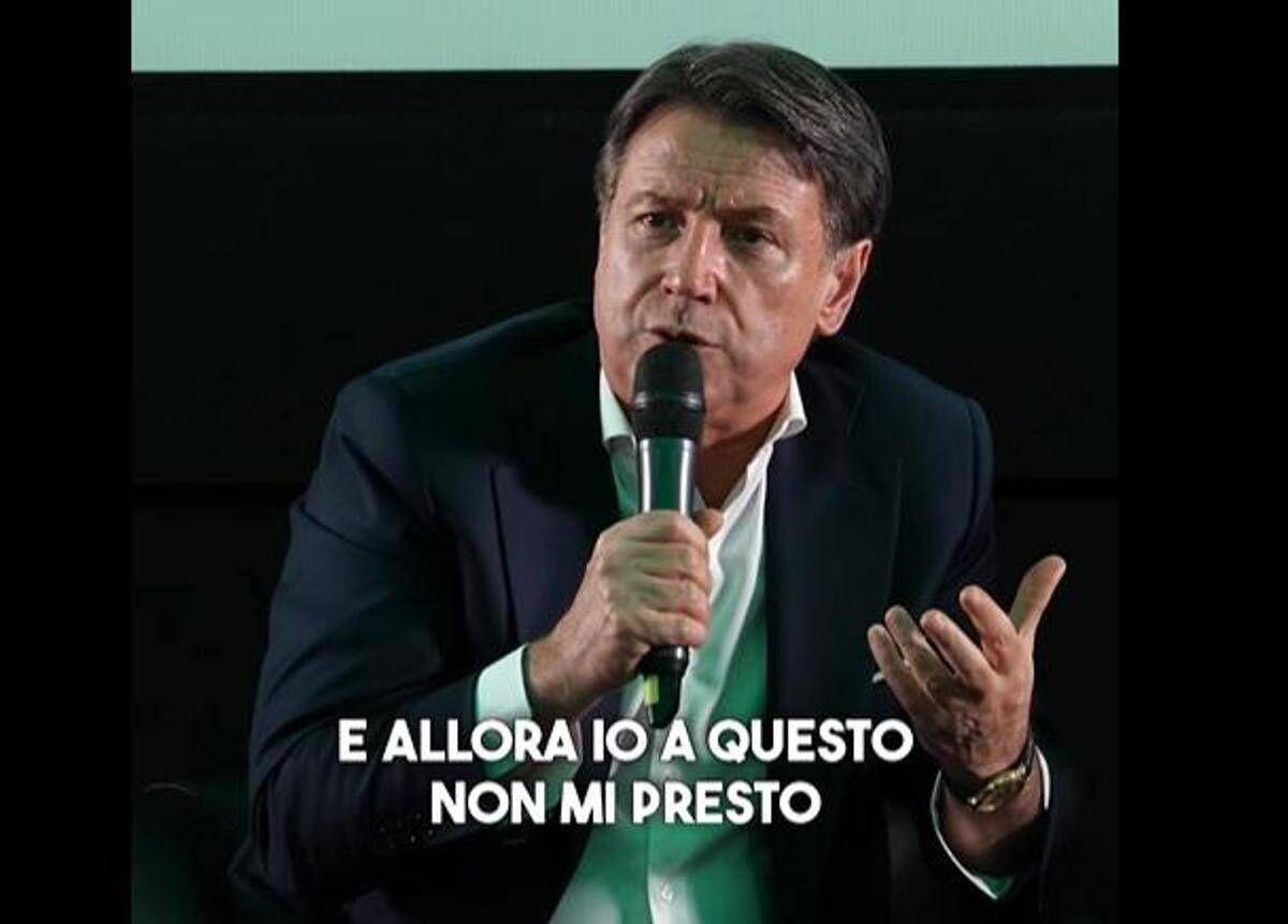Campo largo, Conte rilancia: "Non mi presto a un progetto annacquato, chiaro?" - Video - 