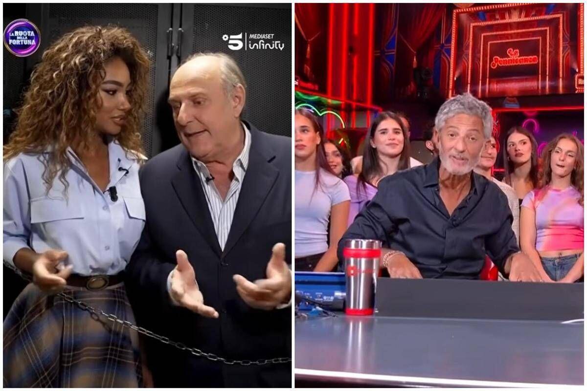 Gerry Scotti e Samira Lui rispondono a Fiorello... in catene - Video - 