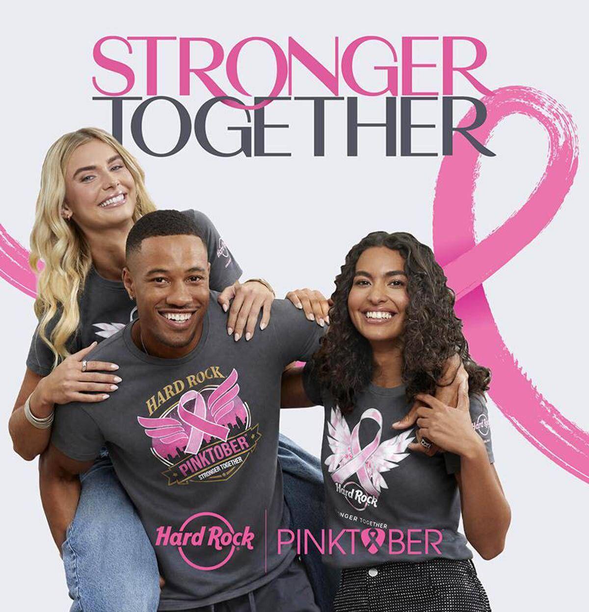 Hard Rock Cafe sostiene la prevenzione del tumore al seno durante la 27ª edizione di PINKTOBER - 