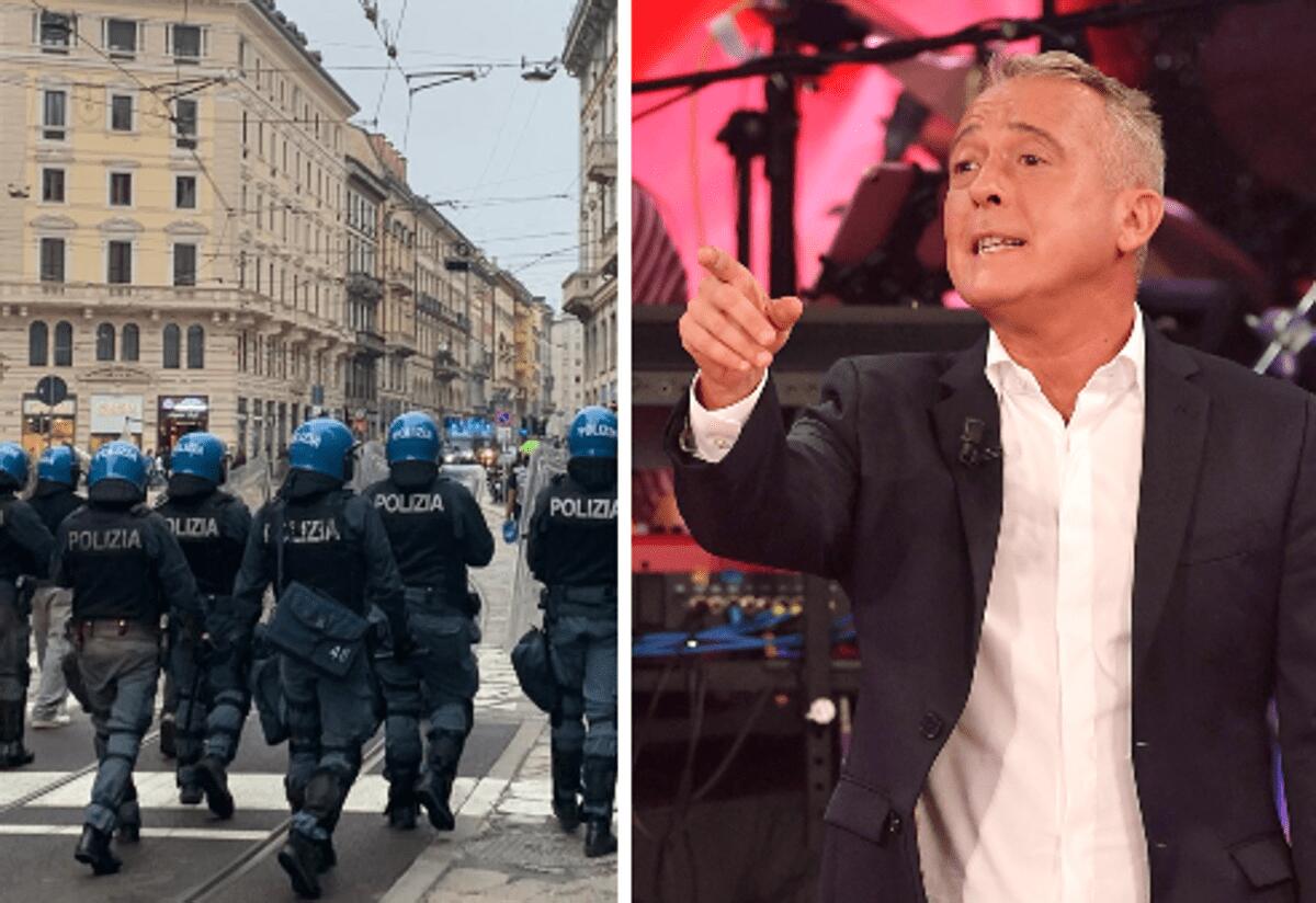 Guerriglia a Milano, l'appello di Pierluigi Diaco a BellaMa': "Vietiamo i social a questi criminali" - 