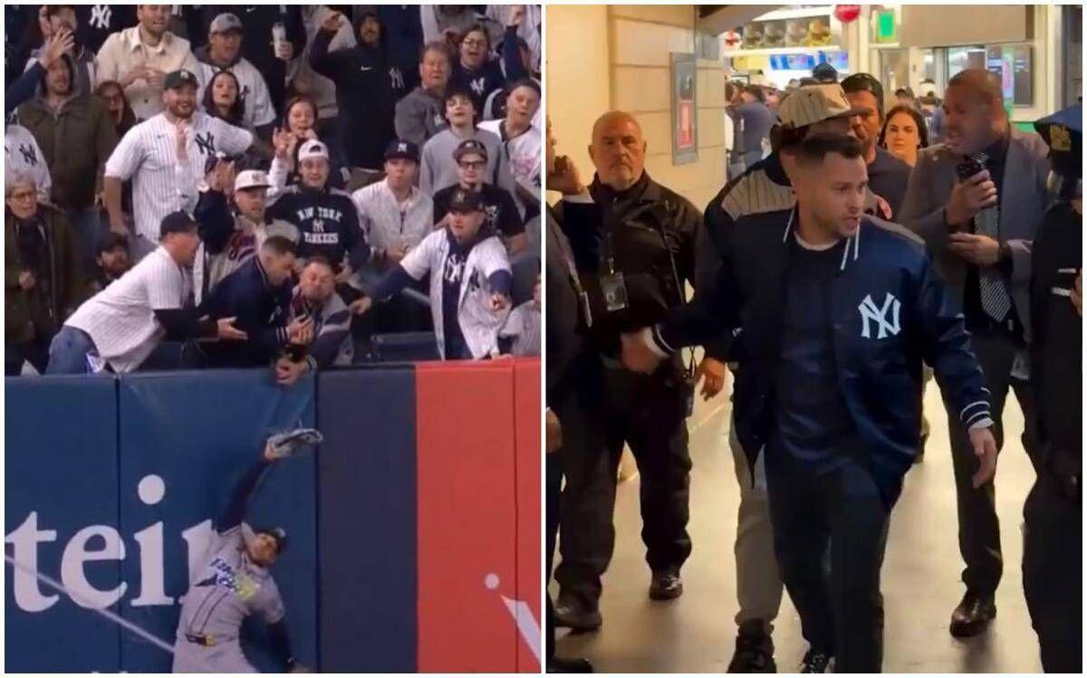 Mlb, gli Yankees perdono per l'interferenza di un tifoso (poi espulso dallo stadio). Cos'è successo - Video - 