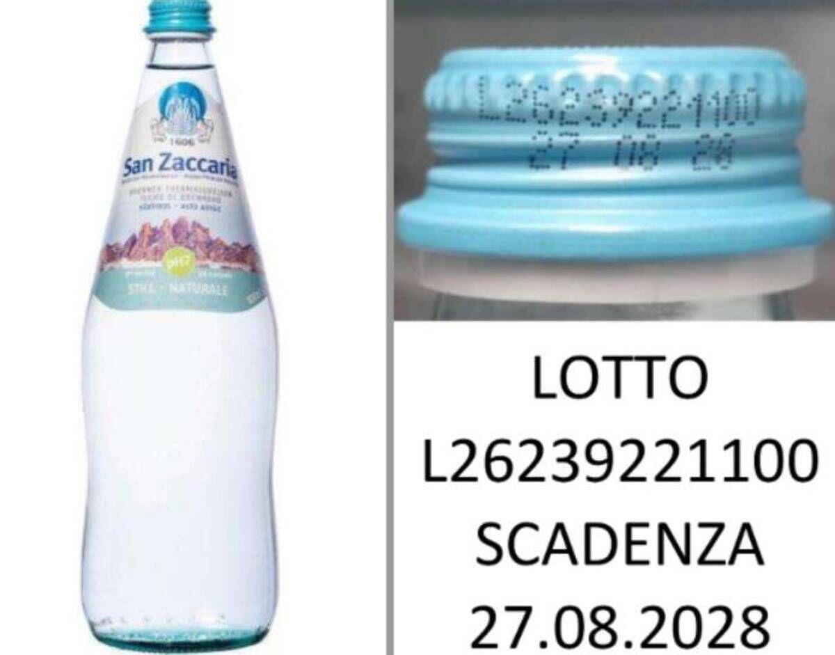Acqua minerale ritirata dal mercato: il lotto interessato, come comportarsi - 
