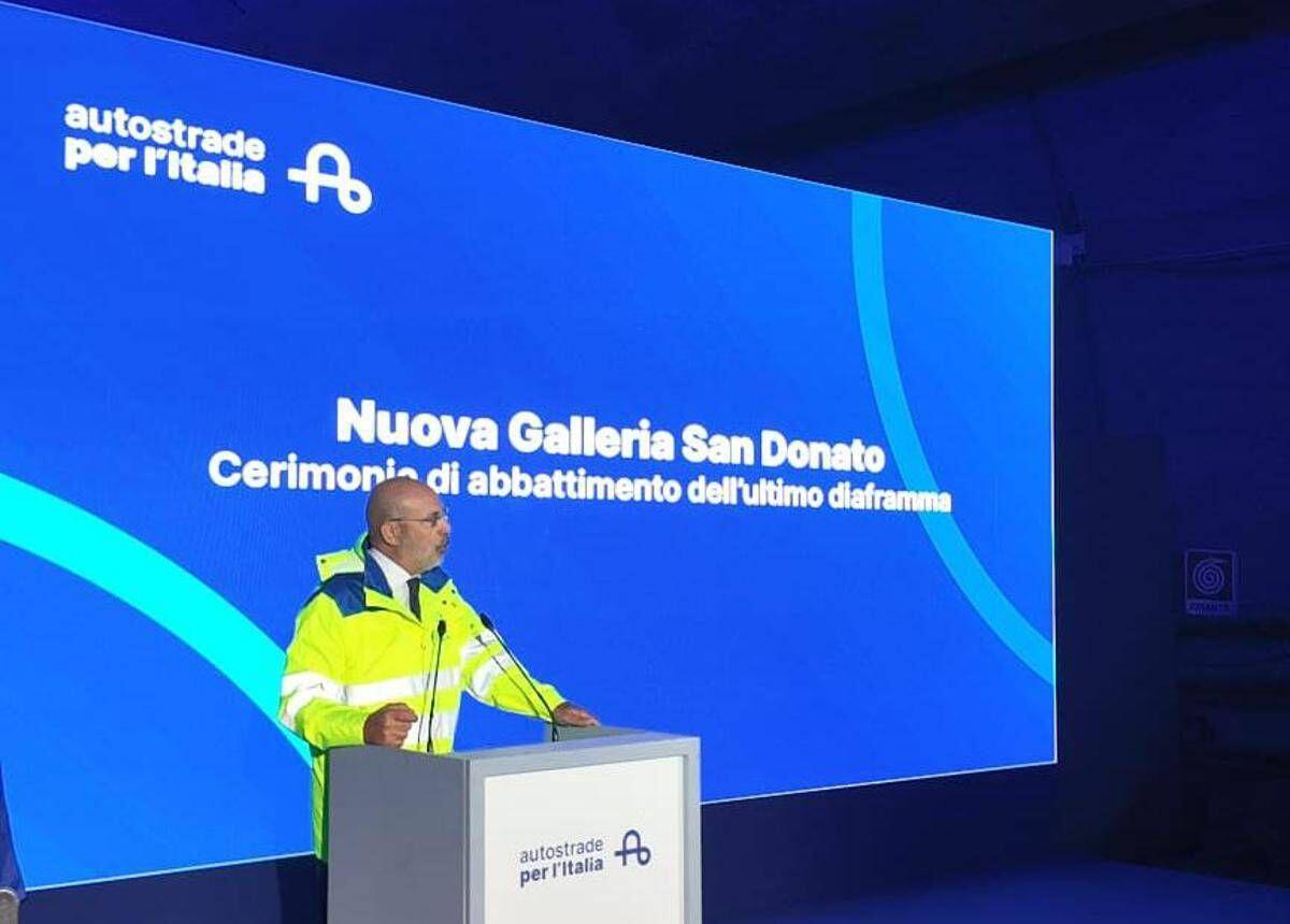 Giana (Aspi): "Nuova galleria San Donato in funzione tra 12 e 14 mesi" - 
