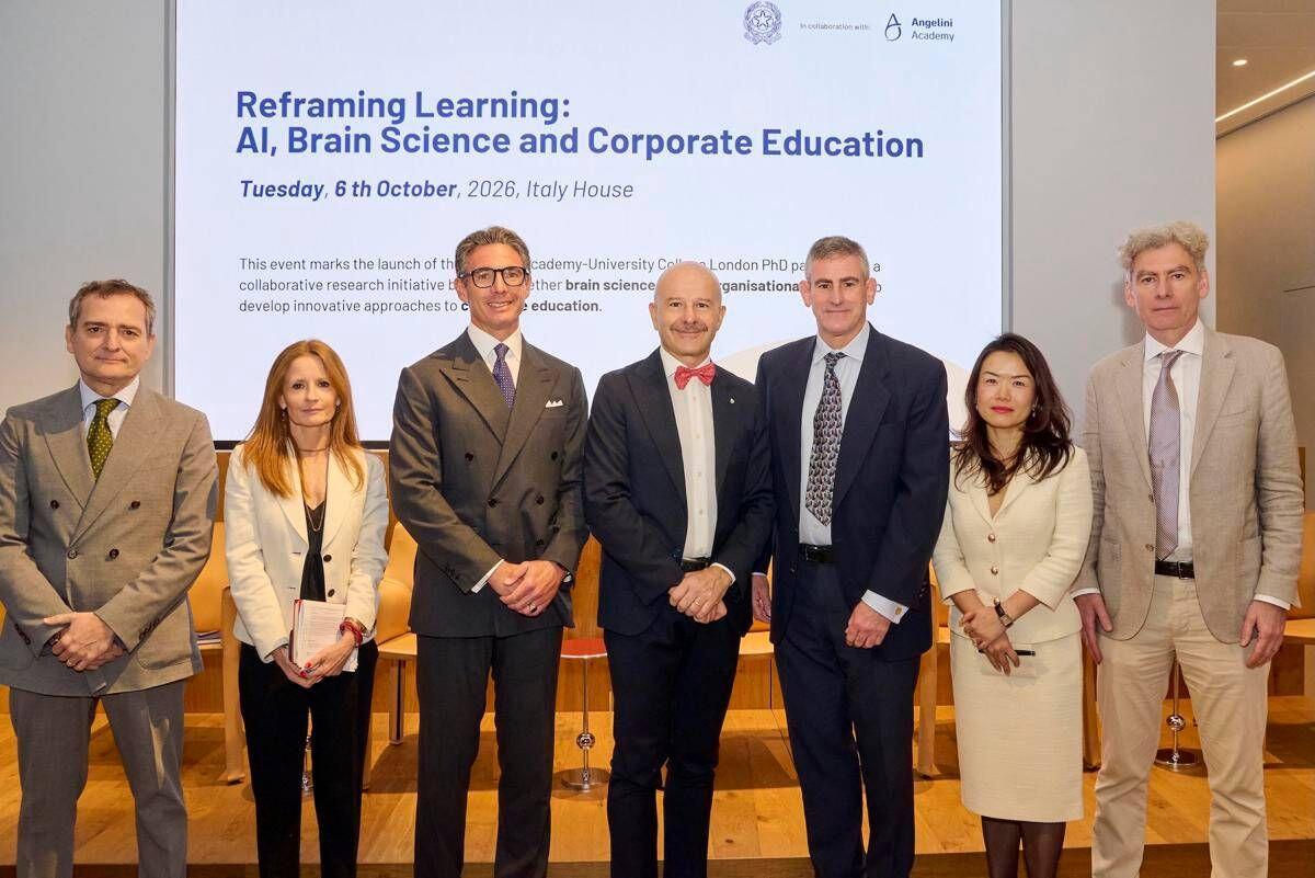 Ai, Angelini Academy e Ucl insieme a ridisegnare la formazione manageriale - 