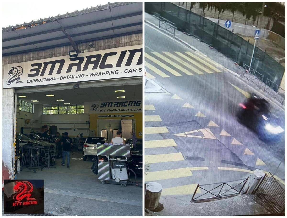 Banda della minicar a Roma, titolare officina: "Era grigia, dopo un incidente ridipinta di nero" - 