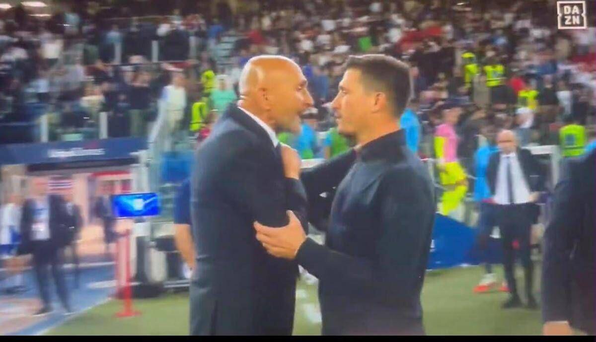 Cagliari-Juve, nervi tesi al fischio finale ed espulsione per Spalletti e Pisacane - Video - 