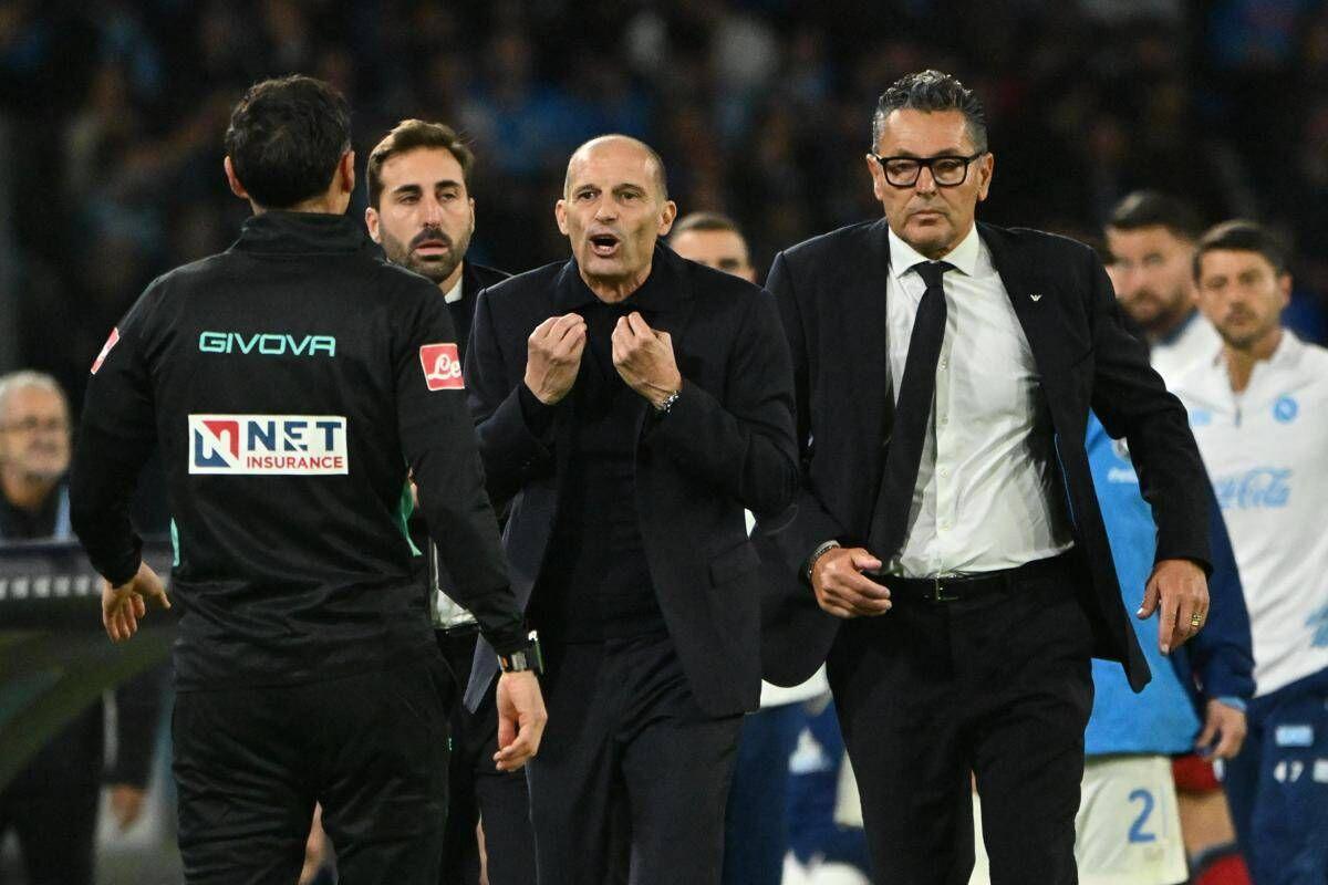 Allegri furioso: "Ogni volta che mi muovo vengo espulso, mentre altri..." - 