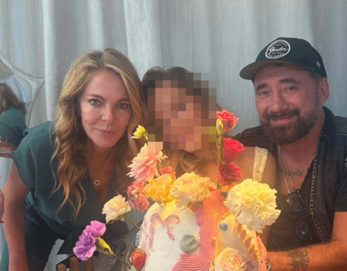 Claudia Gerini e Federico Zampaglione di nuovo insieme per il compleanno della figlia: la dedica - 