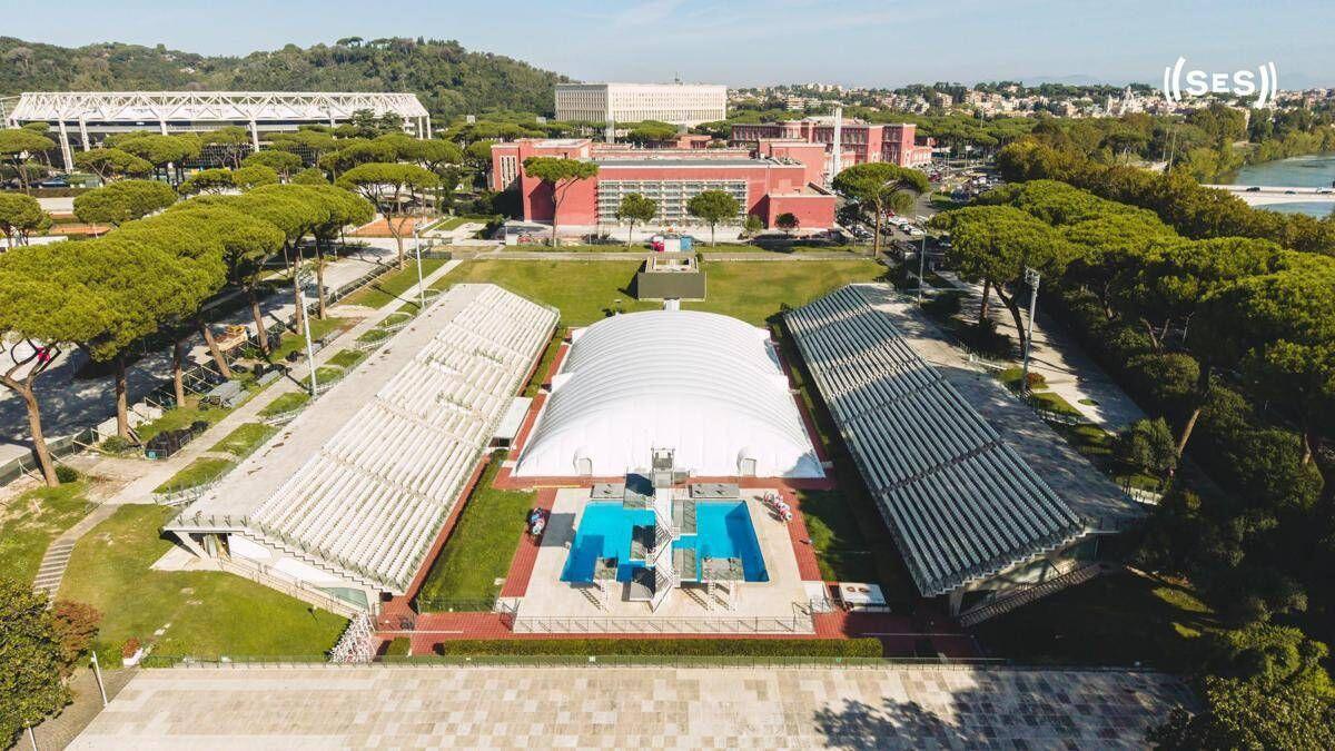 Foro Italico, torna la copertura dello Stadio del Nuoto dopo 20 anni: il progetto di Sport e Salute - 