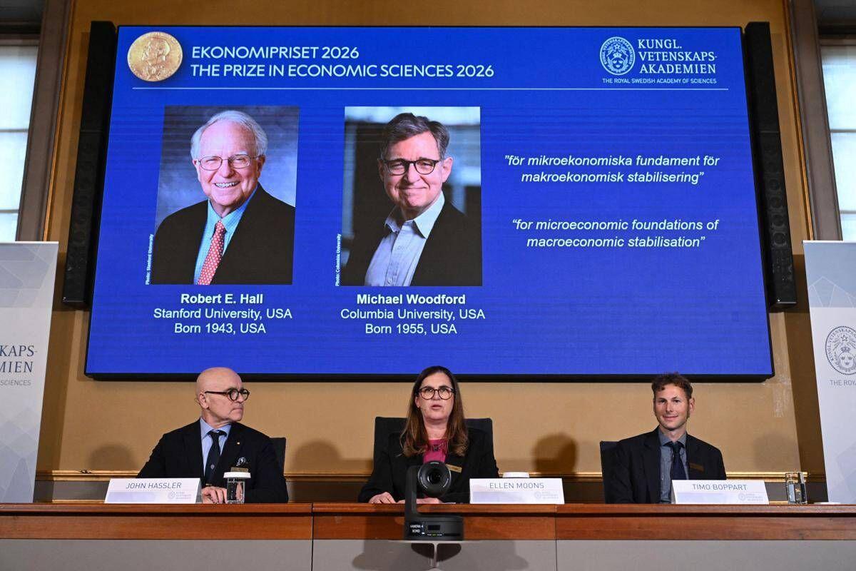 Nobel Economia 2026 ad americani Hall e Woodford﻿, il premio dedicato alla stabilizzazione - 