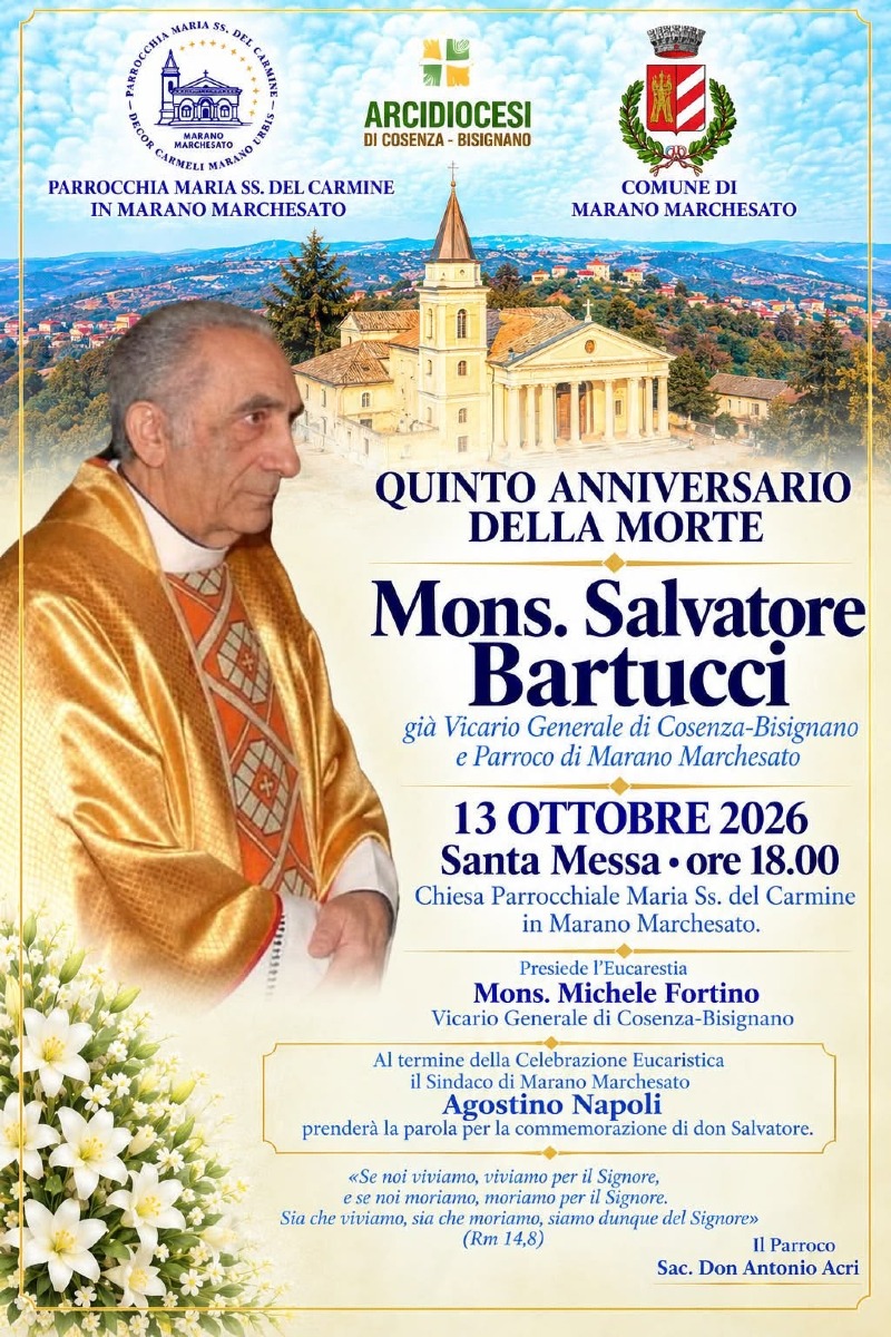Monsignor Salvatore Bartucci - Foto Locandina Ufficiale 