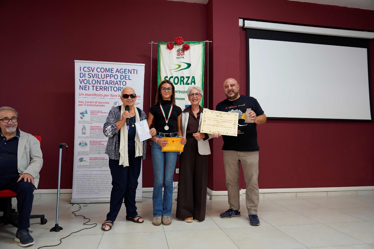 Premio Volontari dell'anno (U.S. Csv Cosenza 6.10.2026)