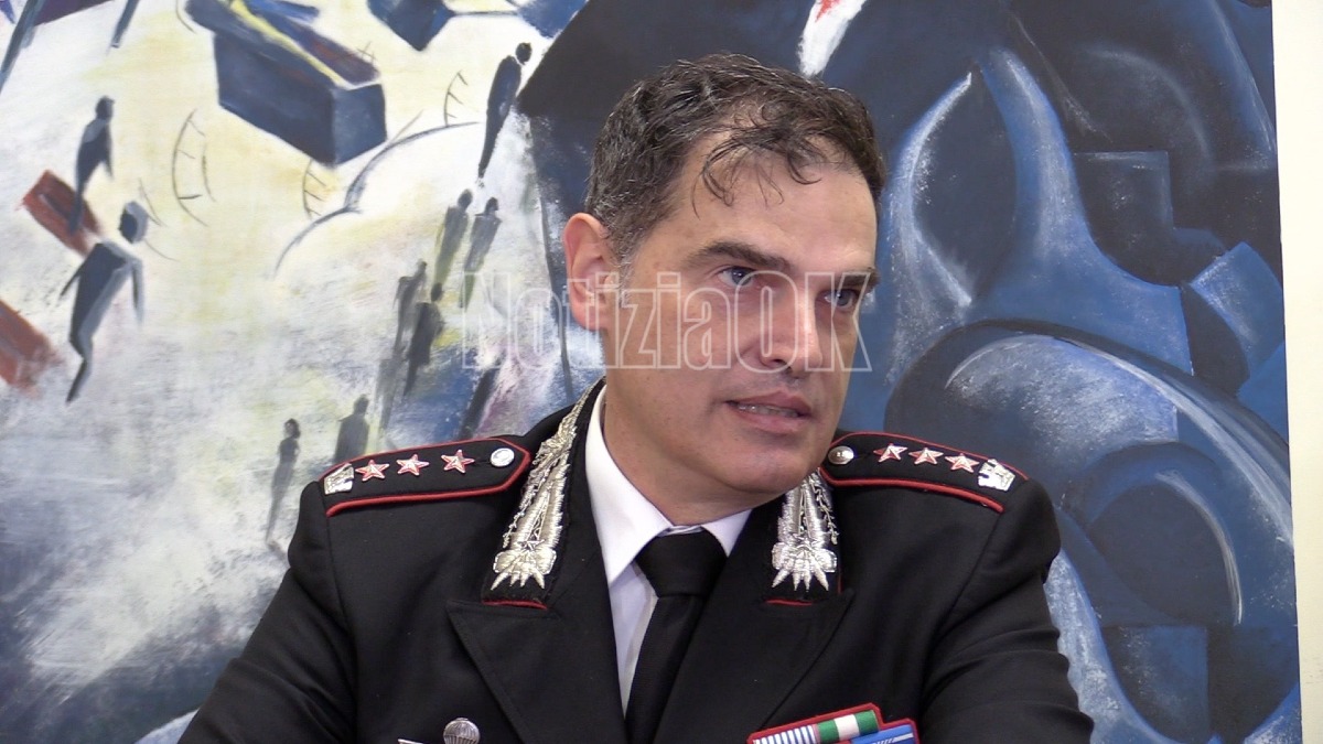 Presentazione Dario Pini Comandante Provinciale Carabinieri Crotone - Foto Redazione 6.10.2026