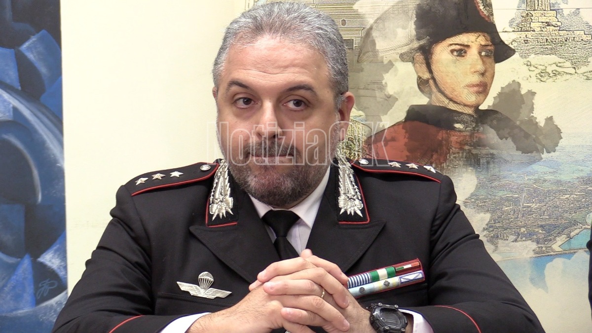 Presentazione Dario Pini Comandante Provinciale Carabinieri Crotone - Foto Redazione 6.10.2026