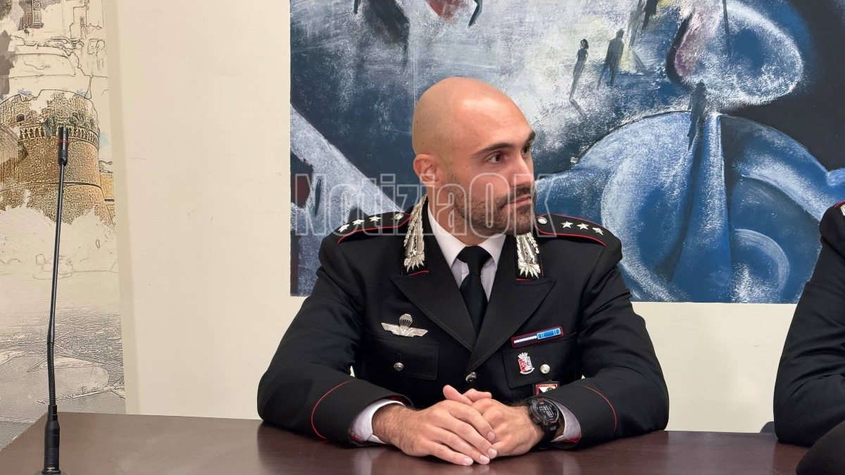 Presentazione Dario Pini Comandante Provinciale Carabinieri Crotone - Foto Redazione 6.10.2026
