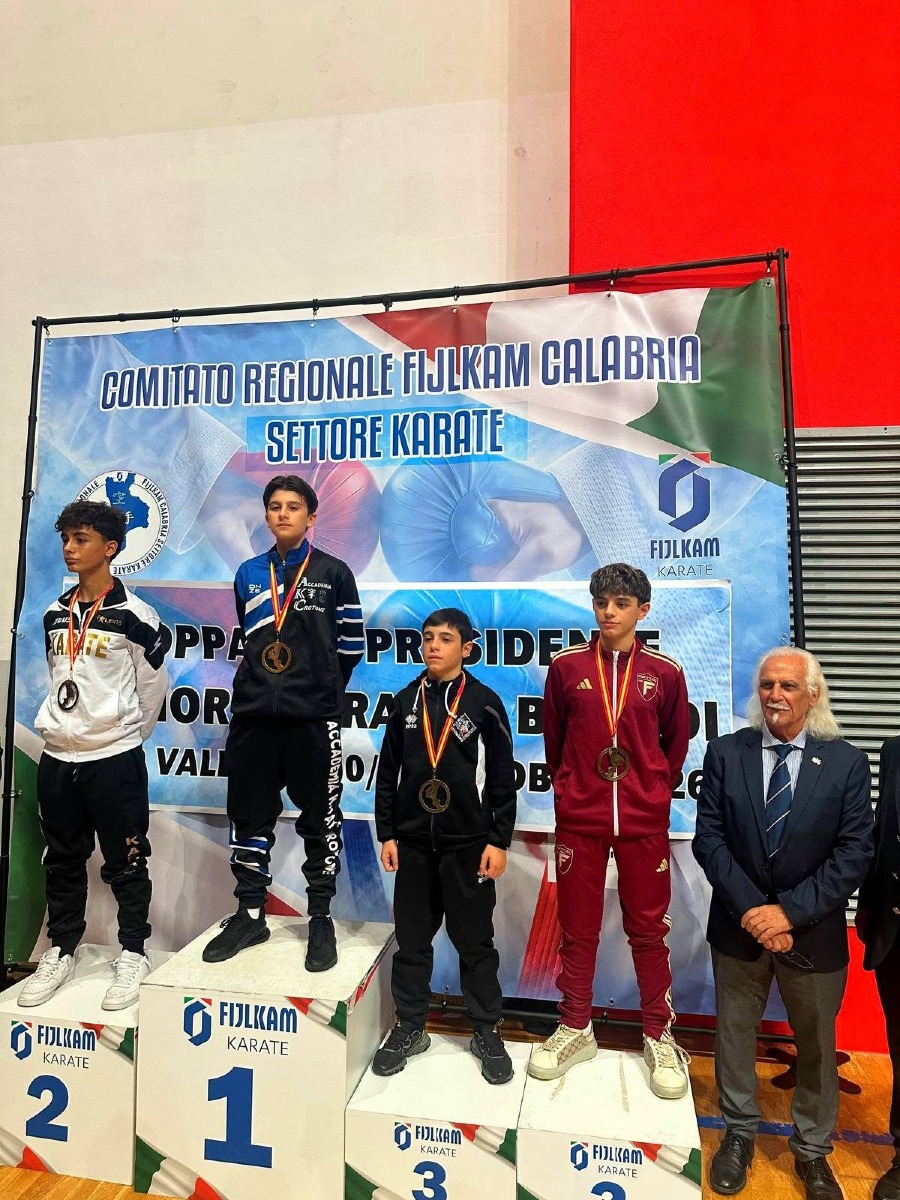 Accademia Karate Crotone  Memorial Franca Biliardi - Foto Uff. Stampa AKC 12.10.2026