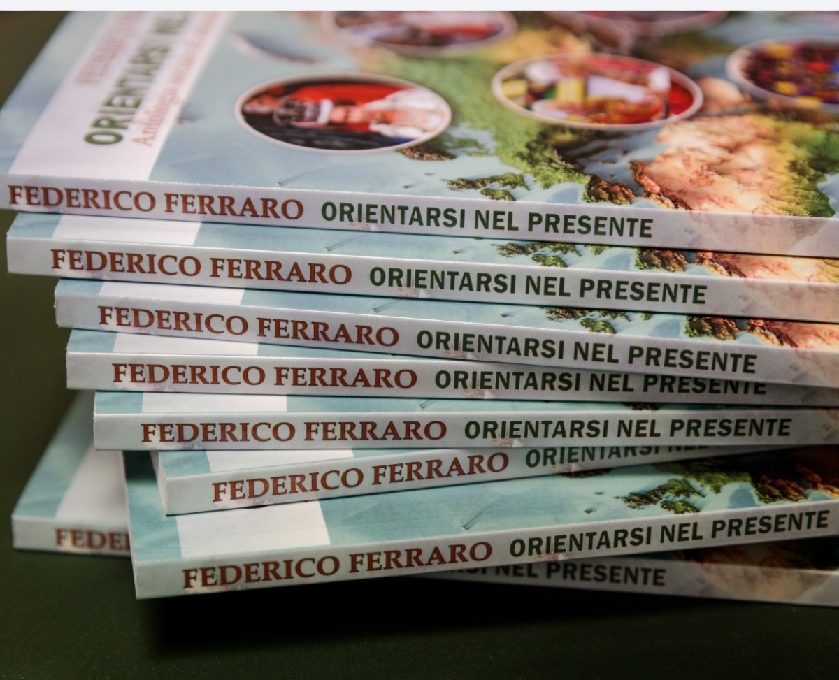 Federico Ferraro Libro orientarsi nel presente - Foto Uff. Stampa Federico Ferraro 