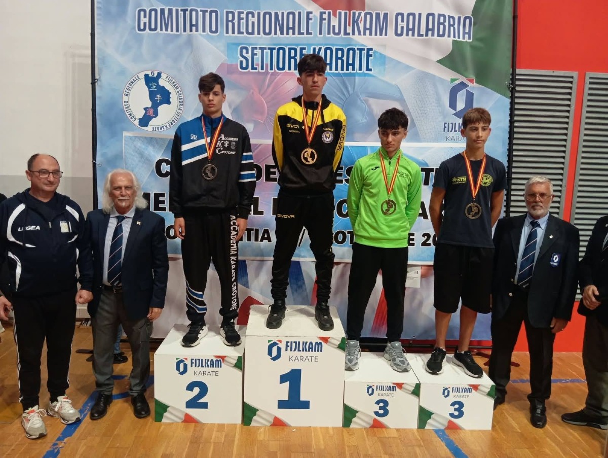 Accademia Karate Crotone coppa del presidente - Foto: Uff Stampa Accademia Karate Crotone
