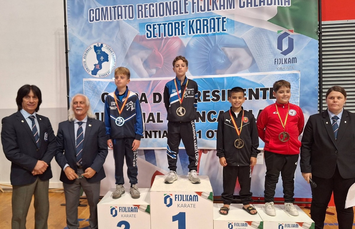 Accademia Karate Crotone coppa del presidente - Foto: Uff Stampa Accademia Karate Crotone