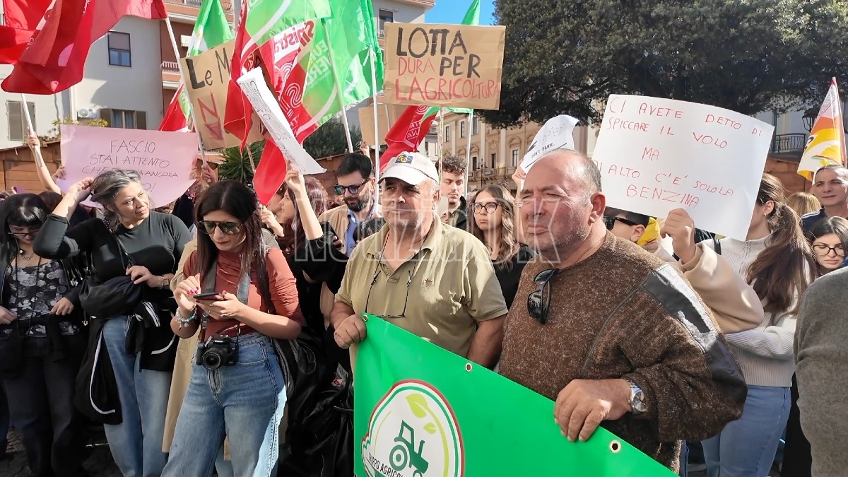 Protesta 30 Ottobre Agricoltori e studenti - Foto Redazione 30.10.2026