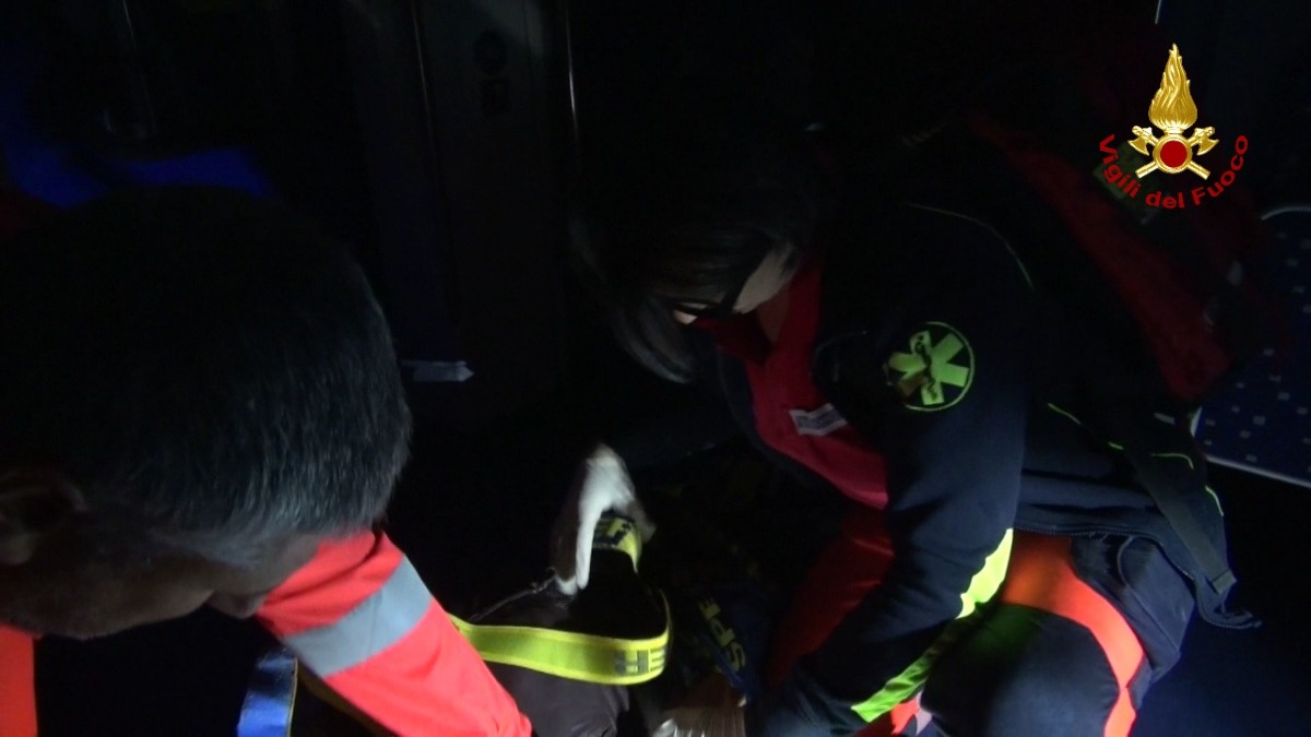 Vigili del fuoco esercitazione Galleria Catanzaro -  Foto Uff. Stampa Vigili del fuoco 30.10.2026