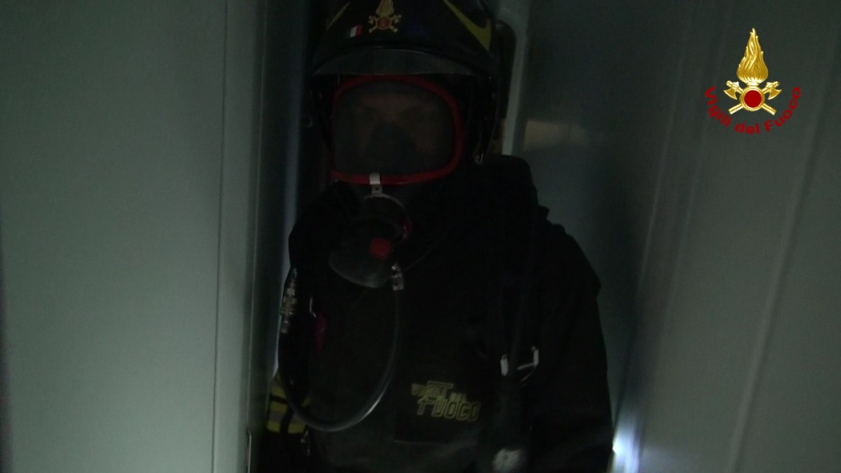 Vigili del fuoco esercitazione Galleria Catanzaro -  Foto Uff. Stampa Vigili del fuoco 30.10.2026